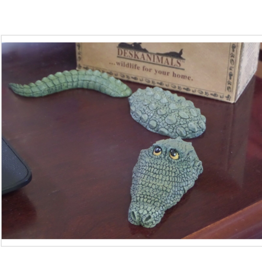 The Boyds Collection "Ray" Croccodopius Figurine DeskAnimals